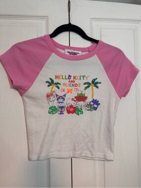 Hello Kitty and Friends Forever 21 collab baby tee sequins size small